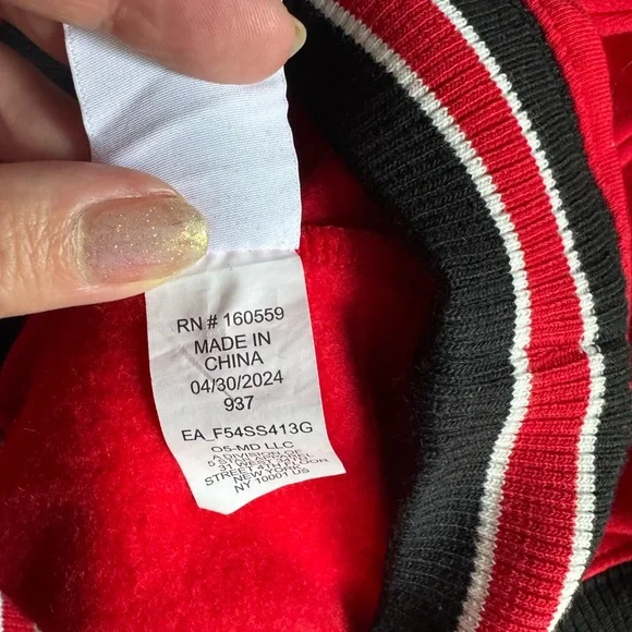 WEAR by Erin Andrews Chiefs sweatshirt Medium - Picture 4 of 5